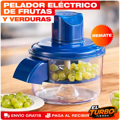 Pelador Eléctrico de Frutas y Verduras – Pela en Segundos Sin Cansar la Mano