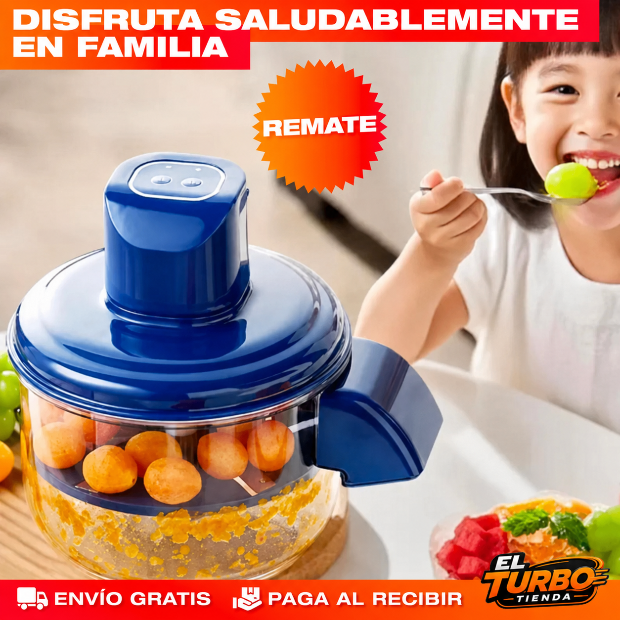 Pelador Eléctrico de Frutas y Verduras – Pela en Segundos Sin Cansar la Mano
